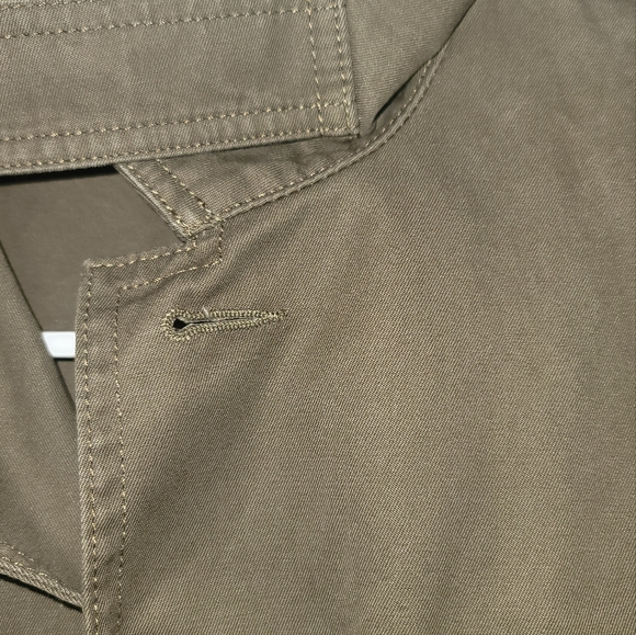NWOT Ralph Lauren Olive Green Brown Genuine Suede Patch Cotton Blazer Jacket - Picture 11 of 16